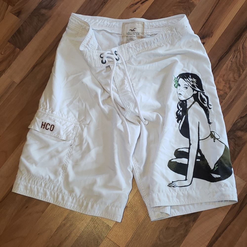 Mens Hollister swim trunks size XL